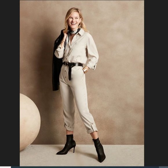 Banana Republic TENCEL™ Boiler Jumpsuit